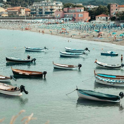 Marina di Levanto, provincia di La Spezia, Italia
