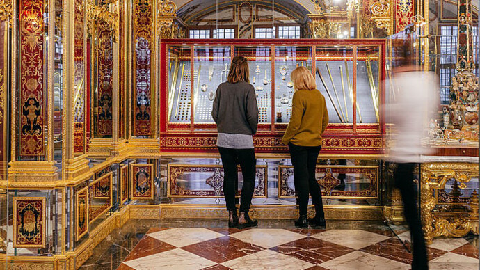 Historic Green Vault. Courtesy of Residenzschloss