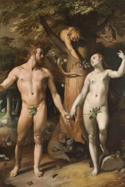 Cornelis van Haarlem, La caída del hombre