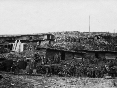 Truppe di rincalzo sul Carso