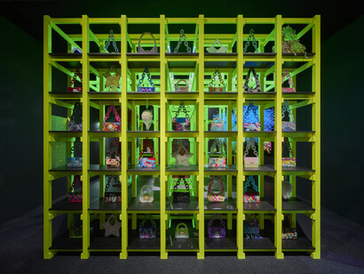 Kévin Germanier, Les monstrueuses, exhibition view. Courtesy of Mudac