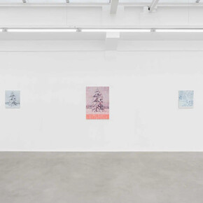 Marcel Berlanger, La disparition des limicoles, vue d'exposition. Avec l'aimable autorisation de la galerie Rodolphe Janssen