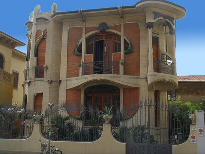Villino Liberty a Livorno, Italia