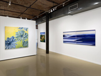 Carin Gerard and Rebecca Stenn, Carin/Rebecca, exhibition view. Courtesy of Gallery Henoch