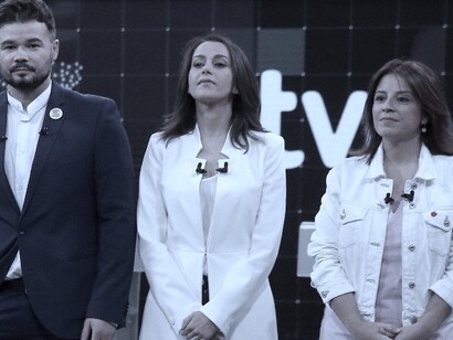 Rufián, Arrimadas y Lastra en el debate a 7