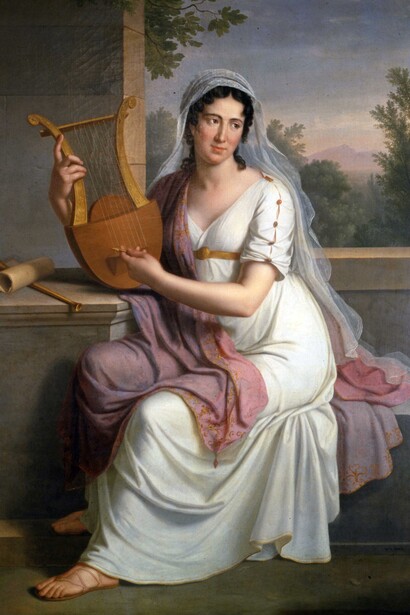 Johann Heinrich Schmidt, "Ritratto di Isabella Colbran come Saffo", 1817, Museo Teatrale alla Scala, Milano, Italia