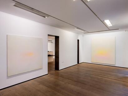 Din Matamoro, The wind and the paint, exhibition view. Courtesy of Rafael Pérez Hernando Gallery
