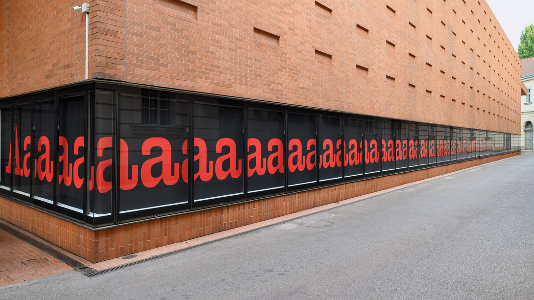 Nora Turato, Aaaaaaaaaaaaaaaaaaaaaaaaaaaaaaaaaaaaaaaaaaaaaaaaaaaaaaaaaaaaaaaaaaaaaaaaaaaa! Exhibition view. Courtesy of Kunsthalle Wien