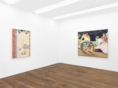 Valentin Rilliet, The dream synopsis, exhibition view. Courtesy of Galerie Peter Kilchmann