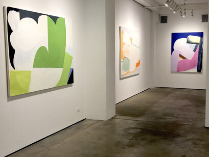 Marcelyn McNeil, Exhibition view. Courtesy of Kathryn Markel Fine Arts