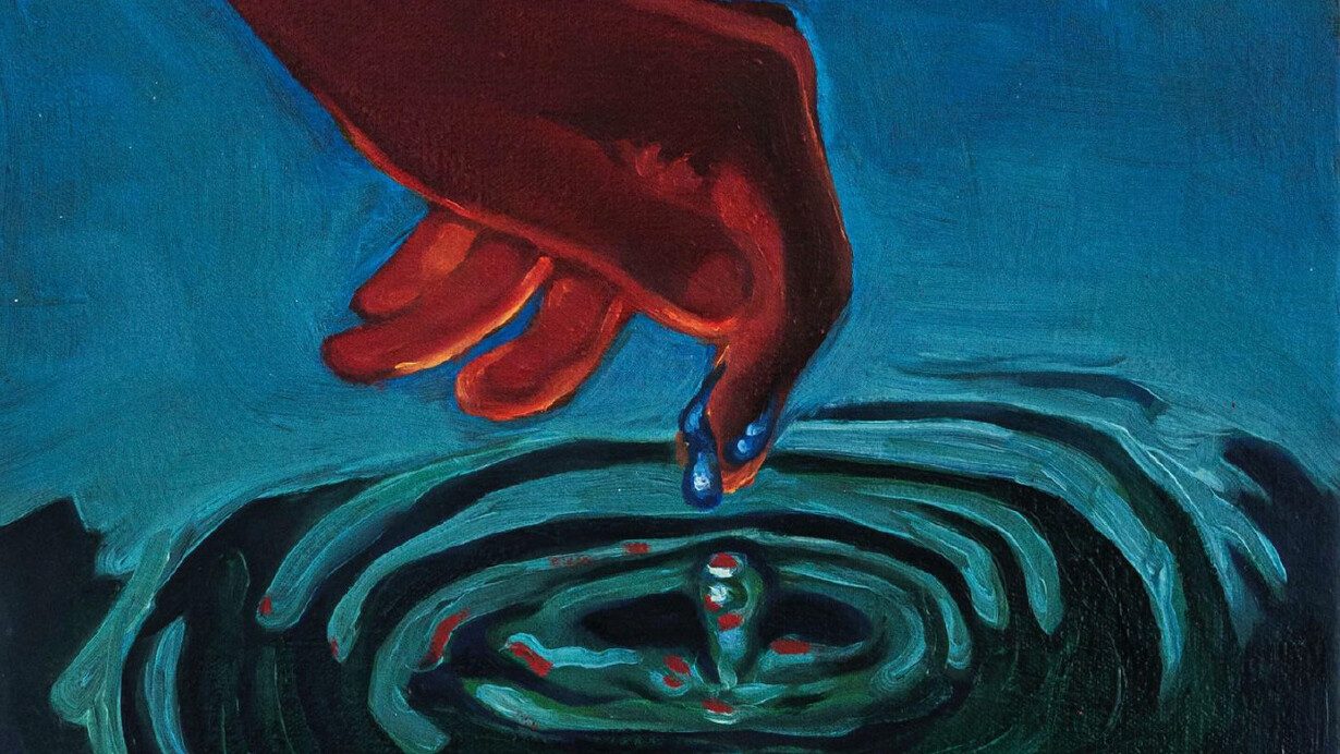 Frances Matassa, All things fade (detail), 2024. Courtesy of VillageOneArt 