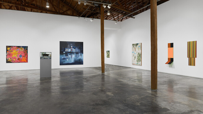 Various artists, Rare Earth, exhibition view. Courtesy of Night Gallery 
