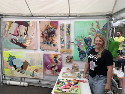 57th Street Art Fair, past exhibition, exhibition view. Courtesy of 57th Street Art Fair