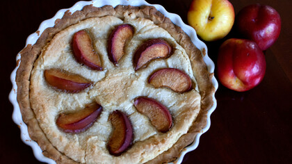 Almond Plum Tart