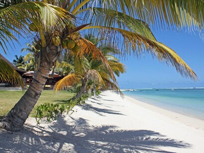 La spiaggia di Morne, Mauritius