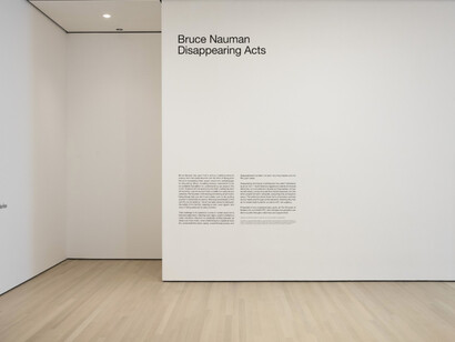 Bruce Nauman. Courtesy of MoMA