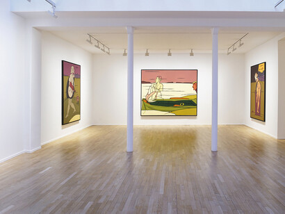 Valerio Adami. Courtesy of Galerie Daniel Templon