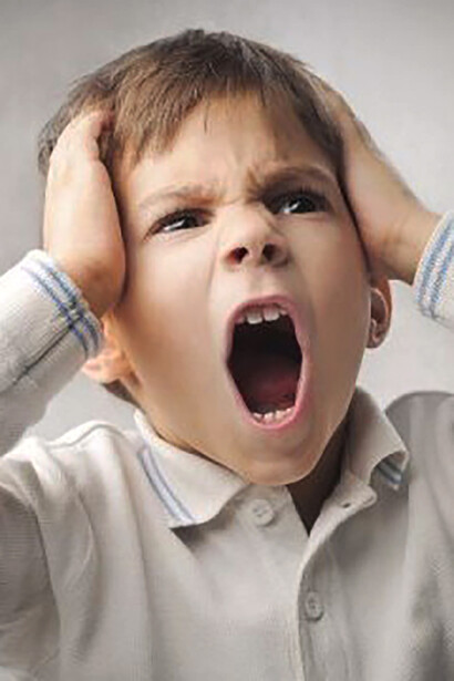 Un bambino introverso