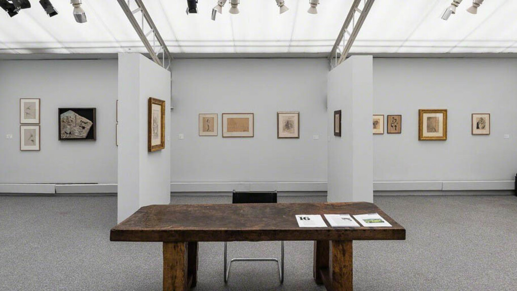 Drawings by sculptors. Courtesy of Jeanne Bucher Jaeger