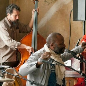 Theaster Gates, 12 Ballads for the Huguenot House, 2012. Performance view, Documenta 13, Kassel, Germany, image courtesy of Kavi Gupta Chicago I Berlin