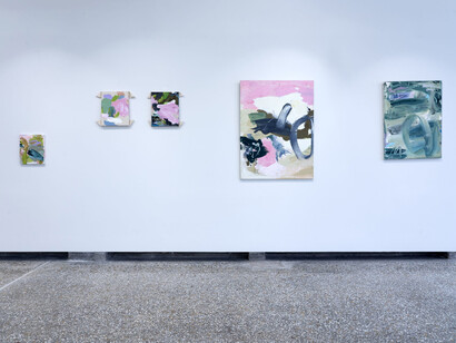 Various artists, Beyond form, exhibition view. Courtesy of Nitra Gallery
