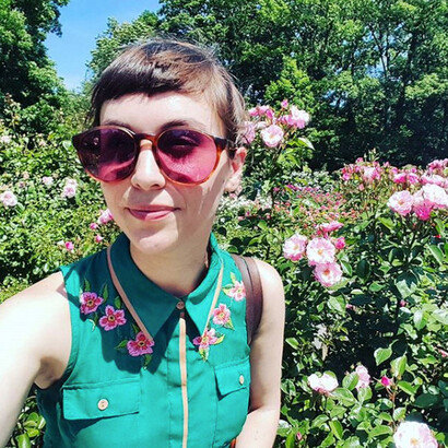 Molly Stern - embroidered shirt