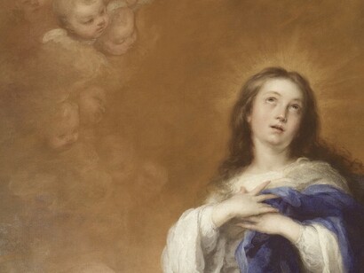 «La Inmaculada Concepción» (detalle), Murillo, 1678