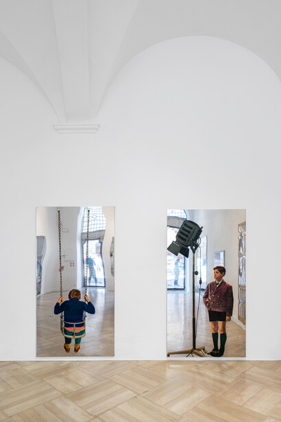 Exhibition views Galleria Continua, San Gimignano, Italy