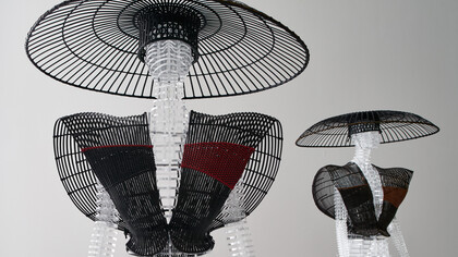 "MIYAKE ISSEY EXHIBITION: The Work of Miyake Issey", installation view at the National Art Center, Tokyo, Photo: Masaya Yoshimura