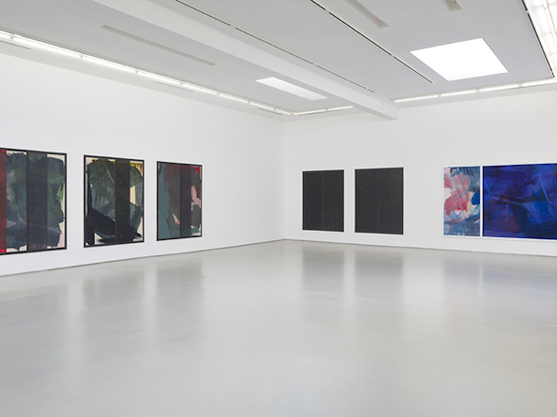 Egan Frantz. The Oat Paintings, Exhibition view. Courtesy of Roberts & Tilton