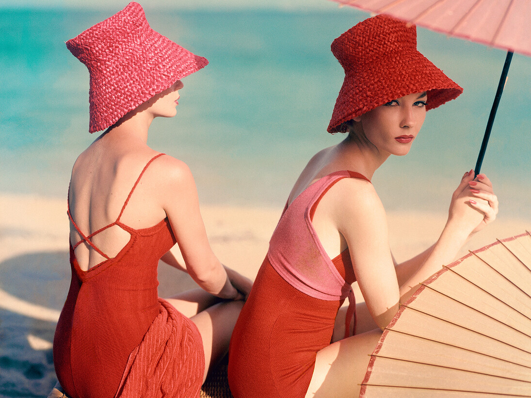 Red Parasol (detail) © Louise Dahl-Wolfe, Vogue Archive Collection, Courtesy of Lumas Gallery, London