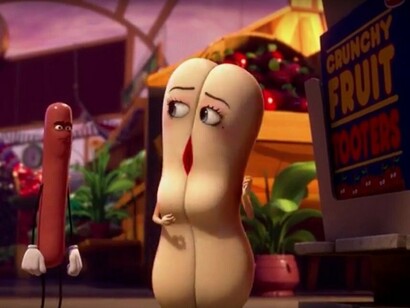 "La fiesta de las salchichas". El amor entre comestibles