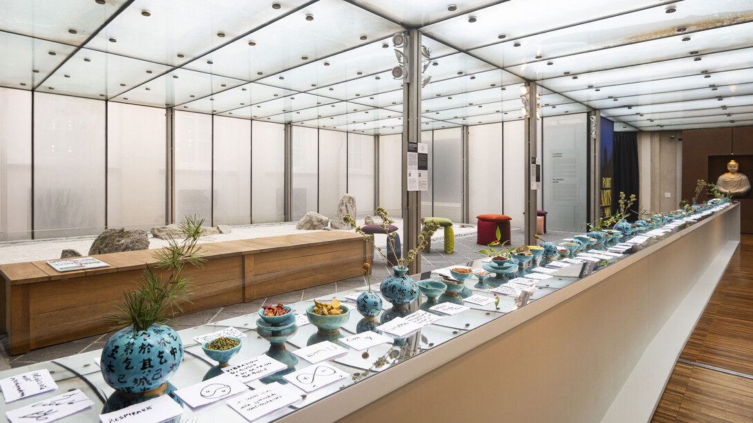 Various artists, Contemporary expressions, exhibition view. Courtesy of Museo d’Arte Orientale
