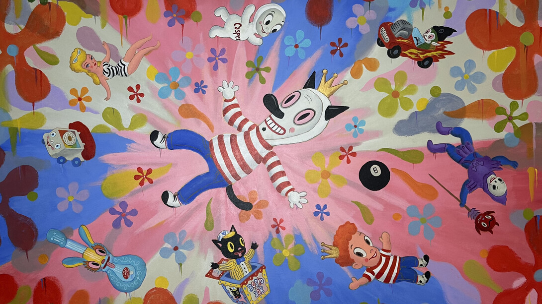 Gary Baseman, Swell. Courtesy of Corey Helford Gallery