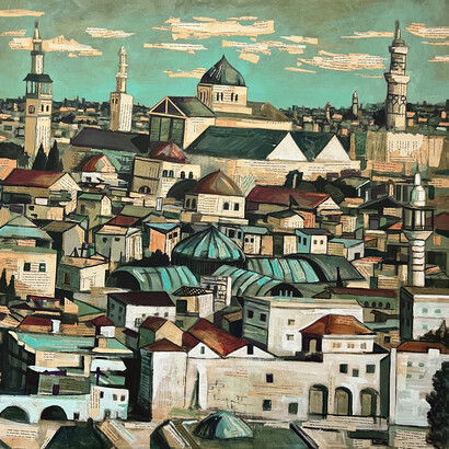 Noor Bahjat, Untitled, 2024. Courtesy of Artbooth Gallery