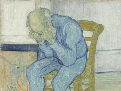 "Grieving Old Man", Vincent Van Gogh (1890)