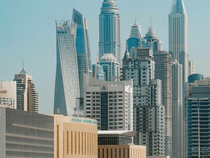 Skyline view of Abu Dhabi, UAE