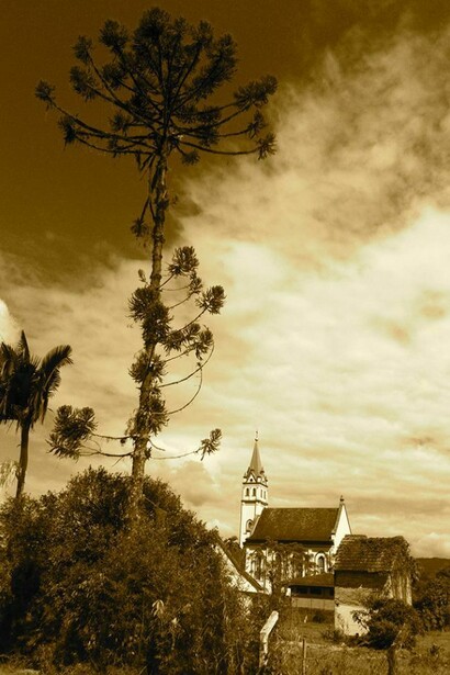 A torre da igreja