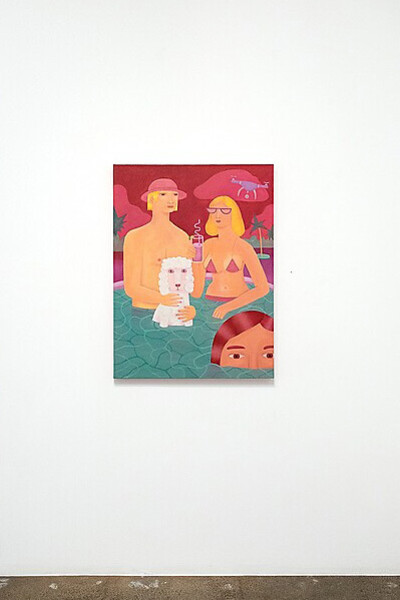 Jordan Bruner, Space hotel, exhibition view. Courtesy of Conduit Gallery