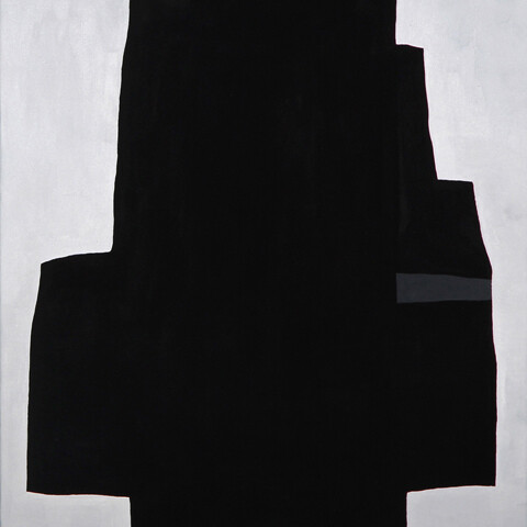 108, Ultimo giorno d'inverno, detail, 2015, acrylic on canvas, 40 x 50 cm 