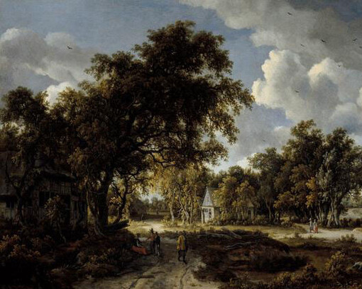 Meindert Hobbema, Wooded Landscap