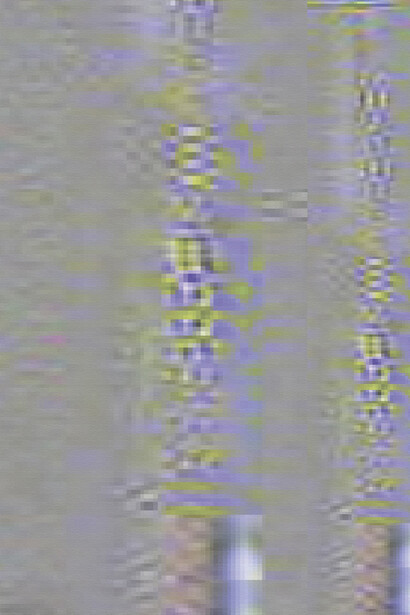 Konrad Wyrebek, 'pDBBRR', from the Data Error Series, 2014, oil and acrylic paint, spray paint, UV ink and varnish on canvas, 150 x 200 cm