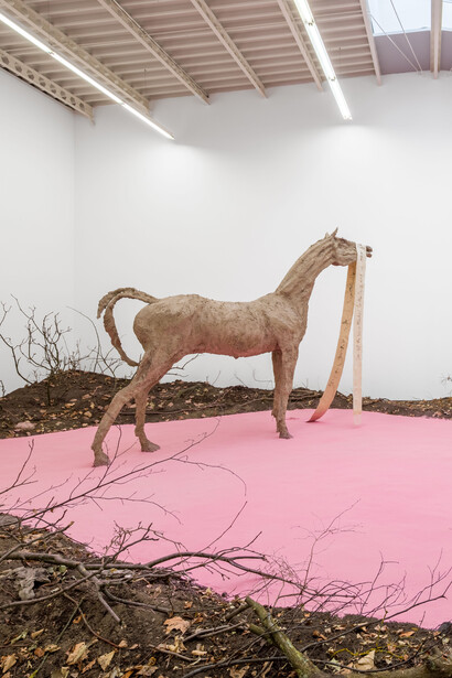 Petrit Halilaj, An opera out of time, ausstellungsansicht. Mit freundlicher genehmigung des Hamburger Bahnhofs
