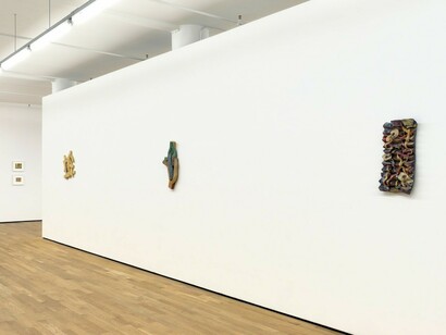 Gabriel Hartley. Reliefs, Exhibition view. Courtesy of Foxy Production