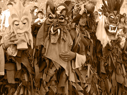 Máscaras borucas; danza de los diablitos, Costa Rica