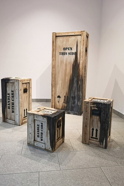 Rock, Paper, Scissors. Courtesy of Punto sull'arte