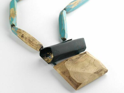 Zani, My Seoul turquoise and patina necklace