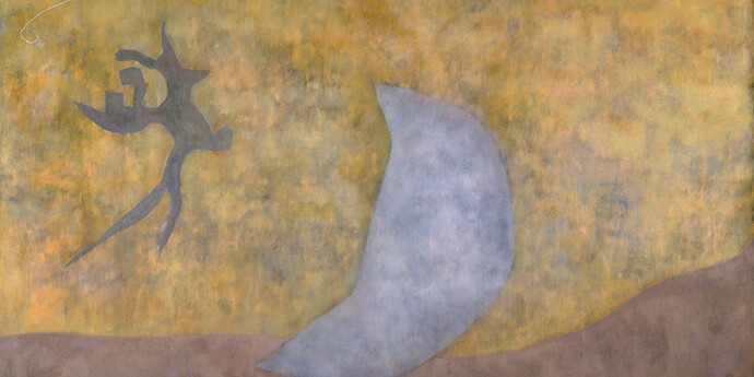 Oil on canvas, 5 feet 1/4 inches x 6 feet 3/8 inches. Purchase: William Rockhill Nelson Trust through the exchange of a gift of the Friends of Art, 90-10. This work is copyrighted. Consult copyright information for permission to reproduce.