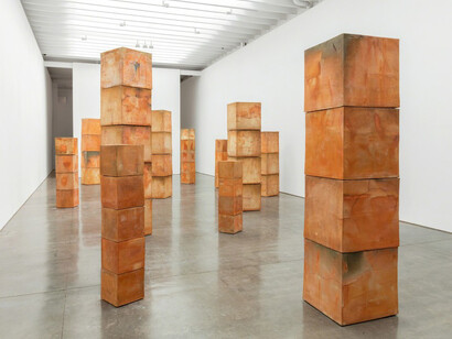 Bosco Sodi. Caryatides. Courtesy of Paul Kasmin Gallery