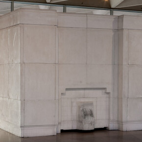 Rachel Whiteread, Ghost, 1990, plaster on steel frame, overall: 269 x 355.5 x 317.5 cm (105 7/8 x 139 15/16 x 125 in.), National Gallery of Art, Washington, Gift of The Glenstone Foundation 2004